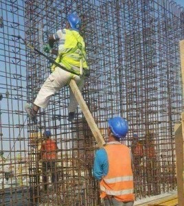 Create meme: construction worker, Builder, fun on the construction site