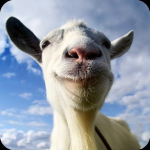 Create meme: goat, goat, goat simulator