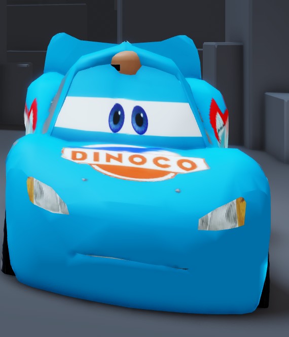 Create meme: Dinoko McQueen's cars, McQueen dinoco, McQueen cars
