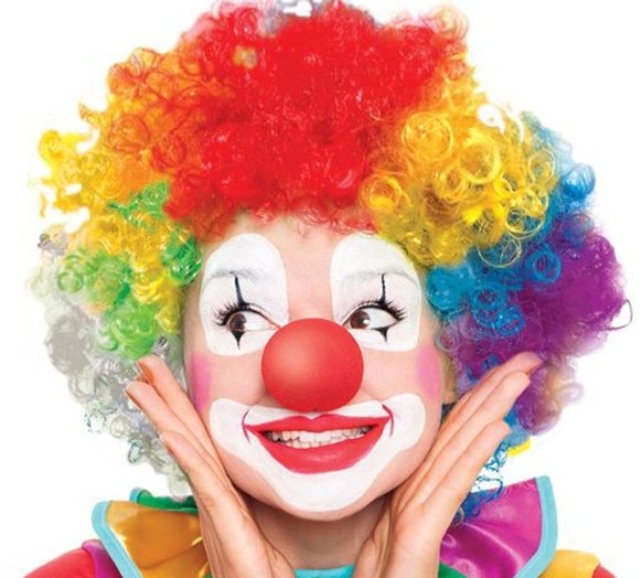 Create meme: the clown wig, clowness clown grimm, clown 