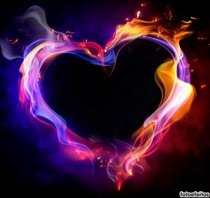 Create meme: heart, beautiful heart, heart of fire