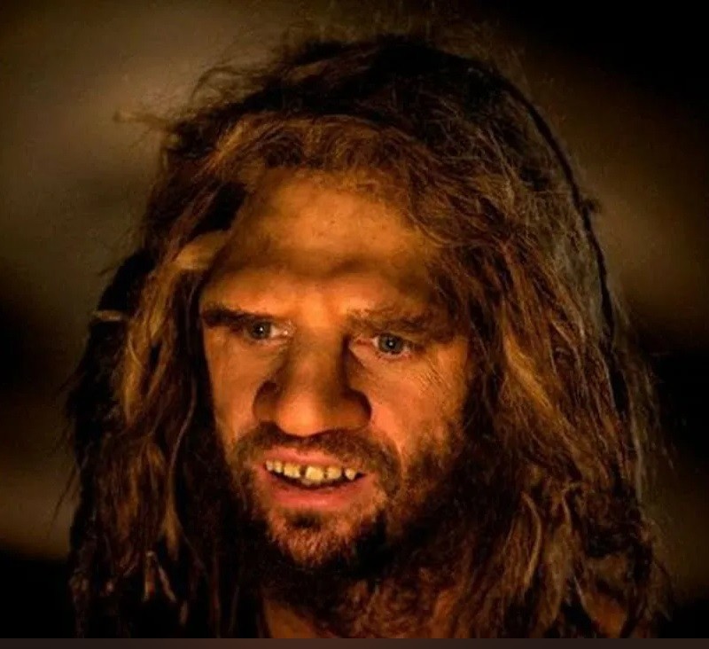Create meme: Neanderthals , the caveman, the last Neanderthal