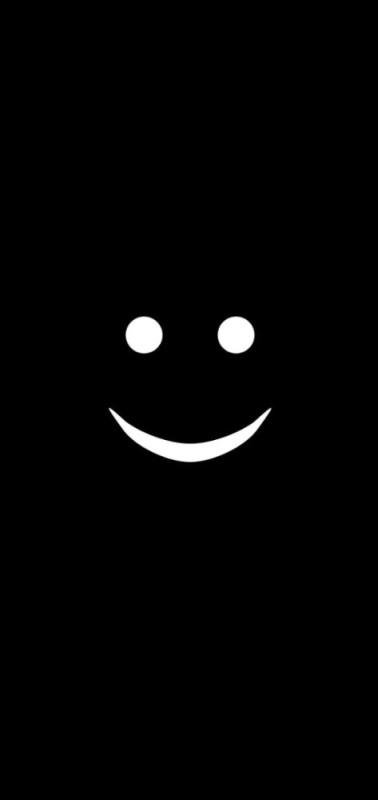 Создать мем: лицо, злобная улыбка на черном фоне, смайлик на черном фоне