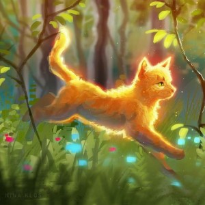 Создать мем: коты-воители, рыжая кошка арт, огнезвёзд коты