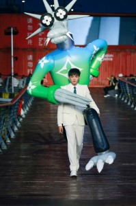 Create meme: people, inflatable, inflatable costume