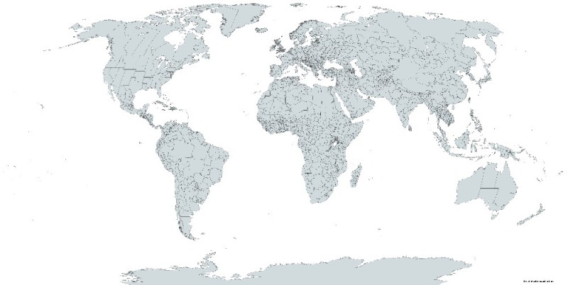 Создать мем: геополитическая карта мира 2016, карта мира векторная, карта