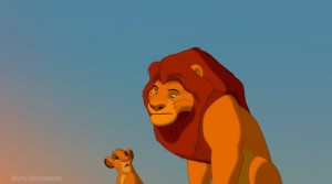 Create meme: Mufasa and Simba, The Lion King, the lion king Wallpaper Simba and Mufasa