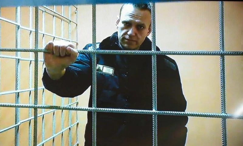 Create meme: convicted, Navalny is in jail, navalny prison