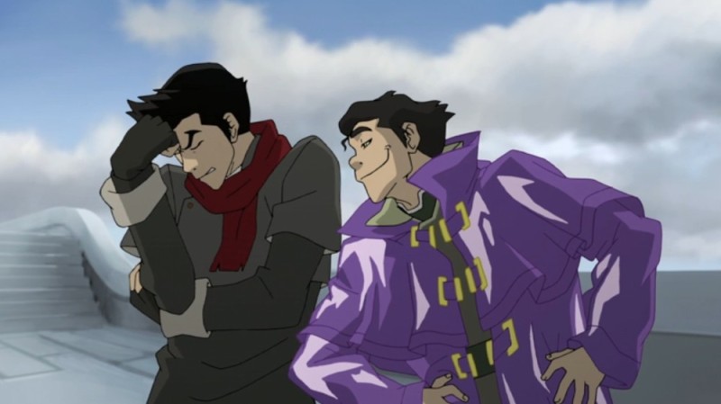 Create meme: Korra Mako and Bolin, Avatar The Legend of Korra Season 2, Avatar The legend of Korra Mako