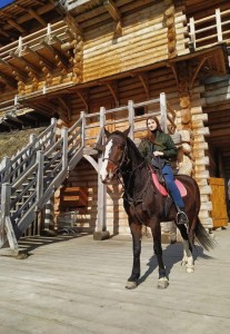 Create meme: excursion to the movie Park "Viking", Finland horse riding, stable