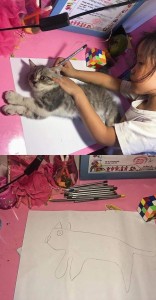 Create meme: the cat Lana