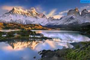 Создать мем: patagonia, пейзаж, торрес дель пайне