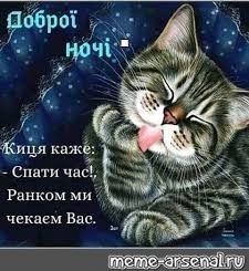 Create meme: sweet dreams, Goodnight kitty, cards good night