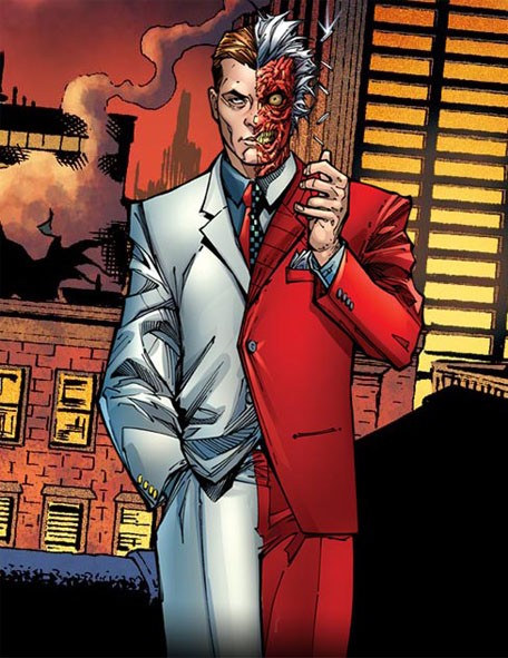 Create meme: Harvey two-face, two-faced , two-face from Batman