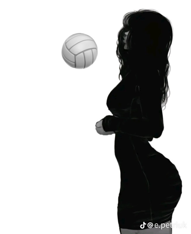 Создать мем: волейбольный мяч, volleyball ball, девушка