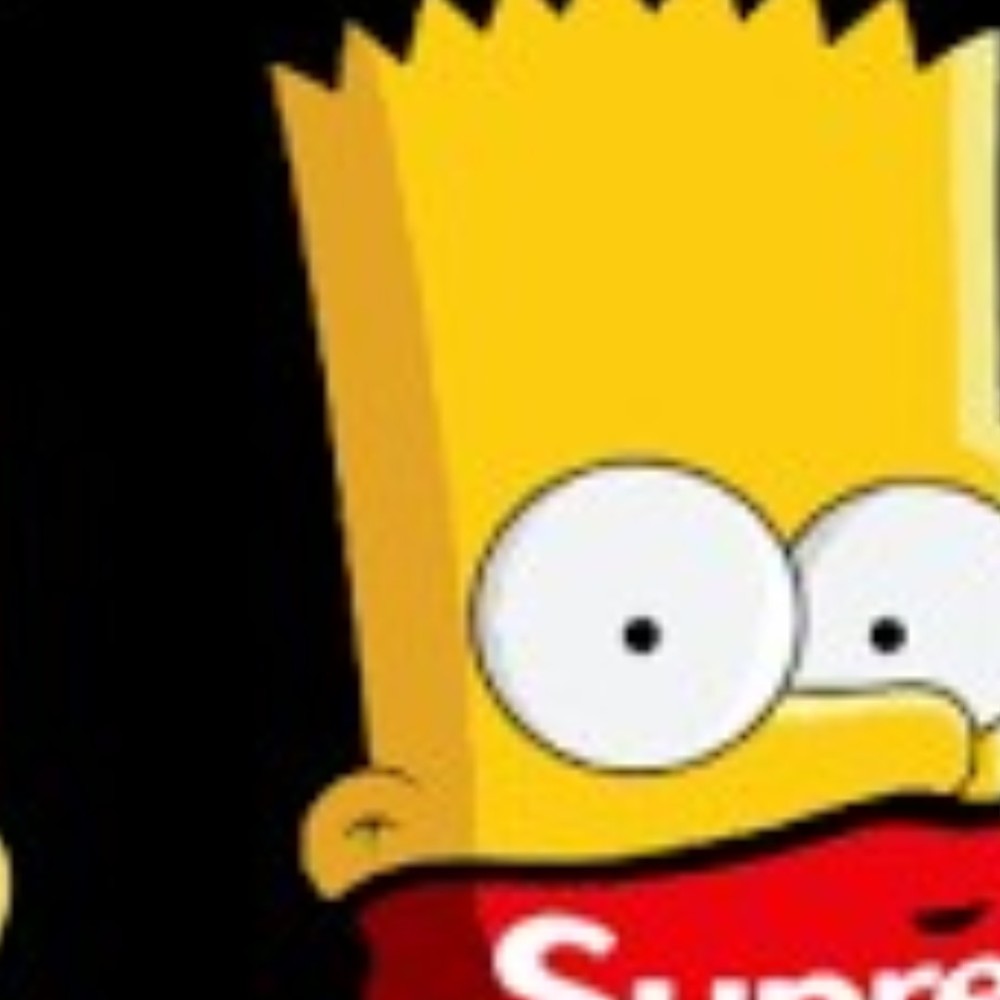 #Bart Simpson scared. 