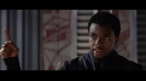 Create meme: black panther, give this man a shield, actor black panther