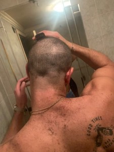 Create meme: shaved patterns on the head men, haircut, men's haircuts