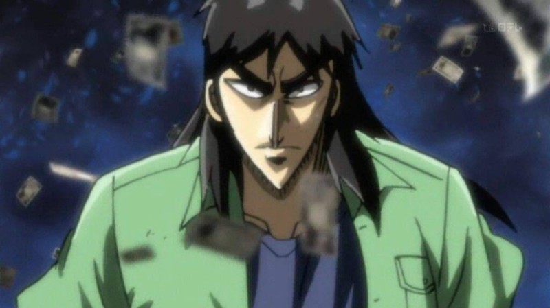 Создать мем: tobaku mokushiroku kaiji, kaiji: ultimate survivor, кайдзи zawa