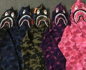 Создать мем: bape f1 hoodi, bape zip hoodie shark, худи bape shark