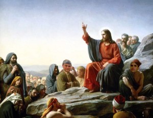 Создать мем: нагорная проповедь иисуса, джотто нагорная проповедь, кошелев нагорная проповедь