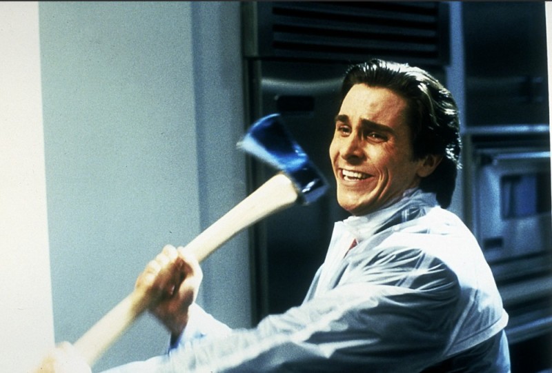 Create meme: christian bale american psycho