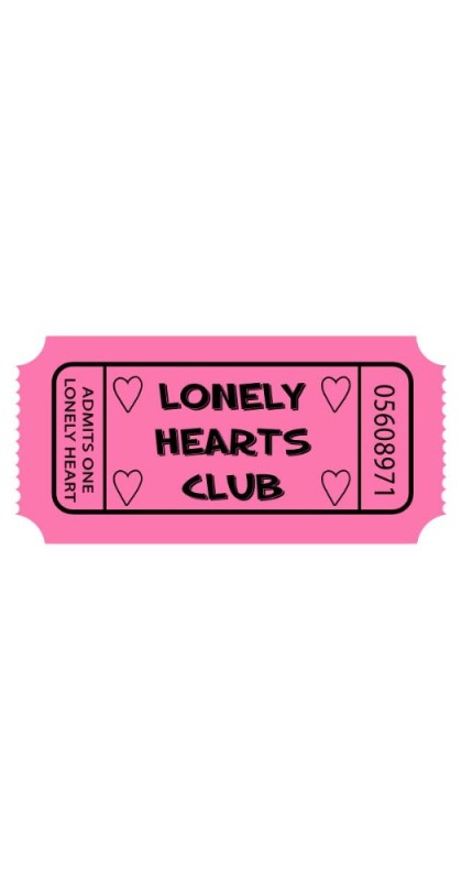 Create meme: lonely hearts club stickers, lonely hearts club, paper stickers