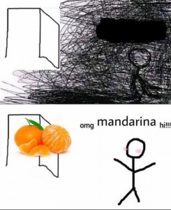 Create meme: Mandarin