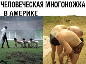 Create meme: meme human centipede, the human centipede 2009, The human centipede