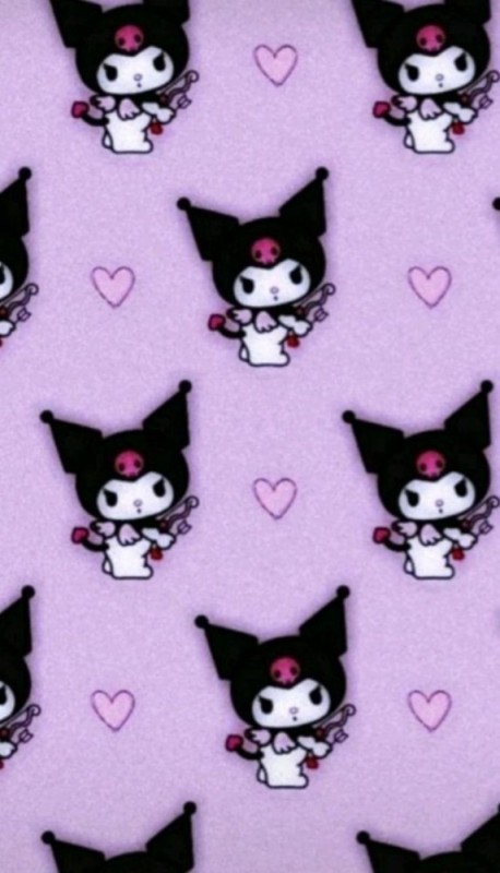 Create meme: hello kitty kuromi wallpaper, hello kitty kuromi sanrio, kuromi hello kitty poster