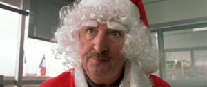 Create meme: a gang of Santa clauses, Santa Claus, Commissioner Gibert