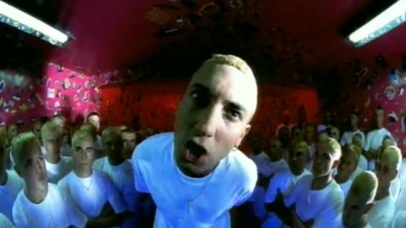 Create meme: eminem , eminem the real slim shady, Eminem Slim Shady clip