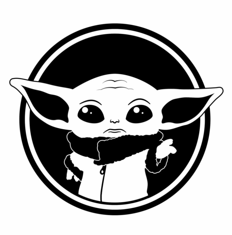 Create meme: star wars yoda stickers, baby Yoda, baby yoda star wars