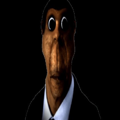 Create meme: nextbot, obunga, appearance