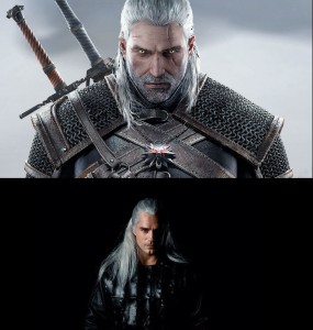 Create meme: young Geralt, Geralt of rivia, the Witcher Poland