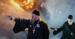 Создать мем: православный, боевой священник, православный поп