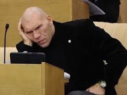 Create meme: Valuev in the state Duma, Nikolai Valuev, the Deputy Valuev