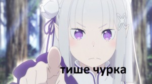 Create meme: Emilia re zero crying