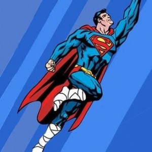 Создать мем: супермен прикольный рисунок, супермен комикс, супермен рисунок
