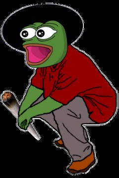 Создать мем: slav pepe, пепе лягушка, лягушонок пепе гопник