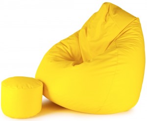 Создать мем: mypuff кресло мешок бинбег, пуф желтый, кресло-мешок рокси l yellow