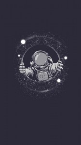 Create meme: zedge Wallpapers for smartphone space kosmonaft, Jesus astronaut art, astronaut art