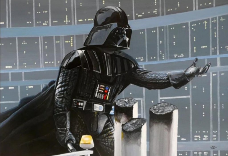 Create meme: I'm your father Luke, Vader, darth vader star wars