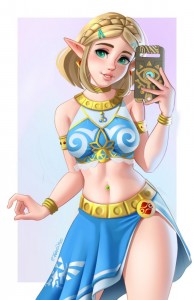 Создать мем: gerudo, angela mobile legends, принцесса зельда