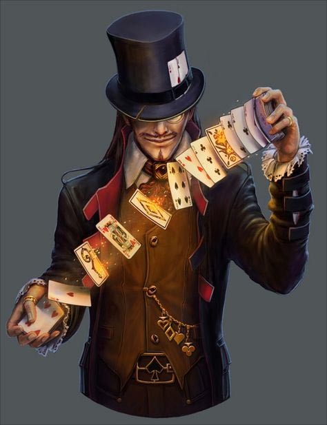 Create meme: the gambler, gambler magician gambler art, magician art