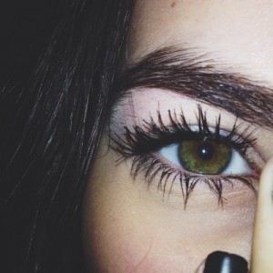 Create meme: mascara, eyebrow, tumblr girl