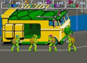 Создать мем: игра tmnt rescue palooza 1.09, черепашки ниндзя игра сега, teenage mutant ninja turtles turtles in time