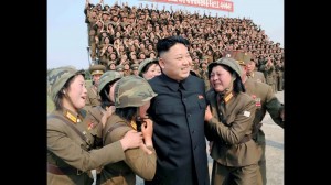 Create meme: kuzey kore, Kim Jong-UN and women photo, Kim Jong-UN