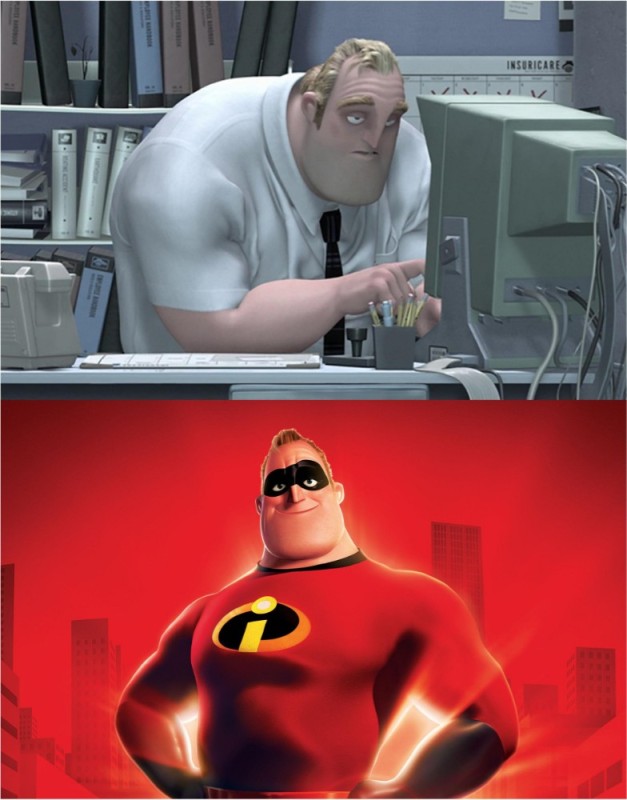 Create meme: The bob parr superfamily, the incredibles, the superfamily 2