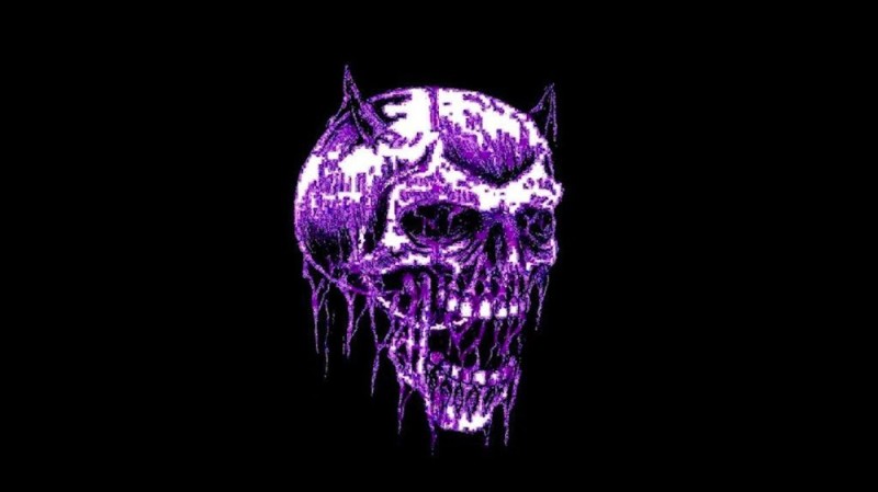 Create meme: phonk, fonk skull, background of the skull